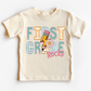 First Grade Rocks Girl (Faux Embroidery) Grade Level DTF TRANSFER