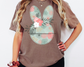 Floral Bunny Easter DTF TRANSFER or UV DTF STICKER or UV DTF STICKER