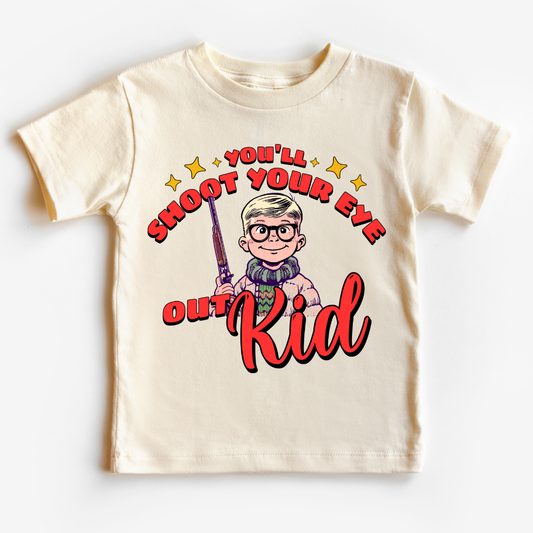 A Christmas Story, You'll Shoot Your Eye Out Kid Christmas DTF TRANSFER