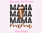 Football Mama (Distressed) Mom Football DTF TRANSFER