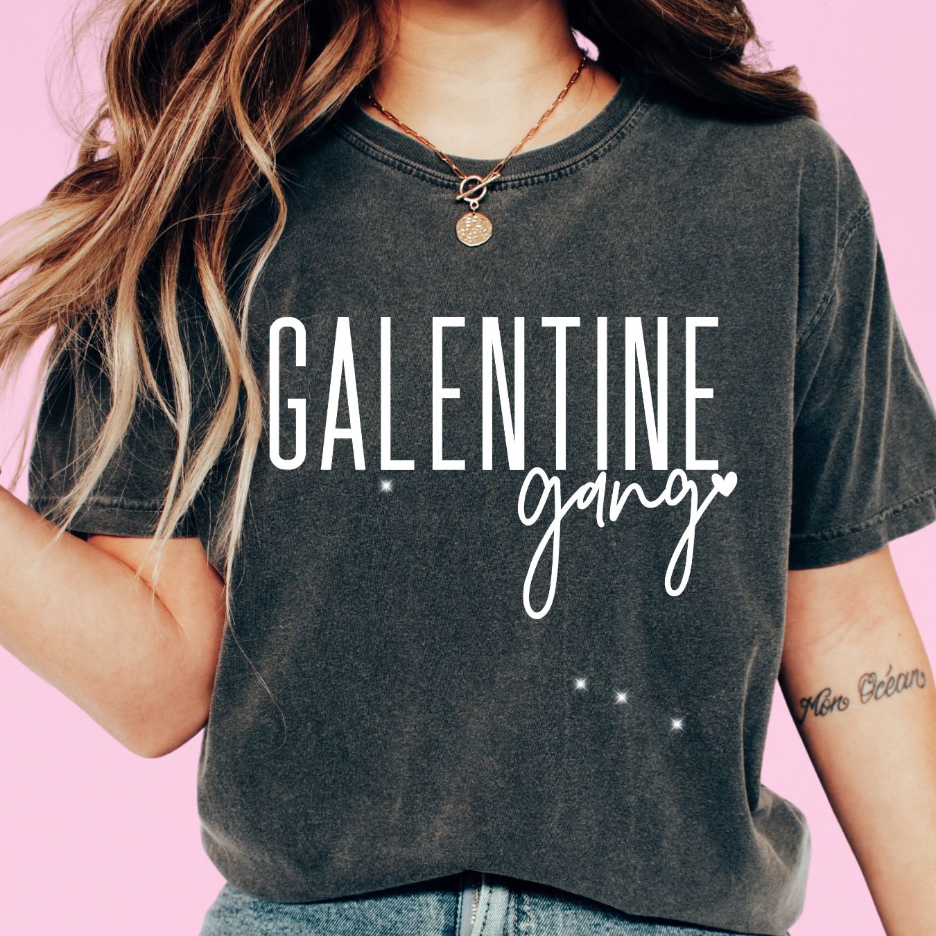 Galentine Gang (White) Valentines Day DTF TRANSFER