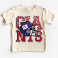 NFL Giants Faux Sequins Faux Embroidery Football DTF TRANSFER