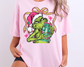Green Man with Drink DTF TRANSFER or UV DTF STICKER