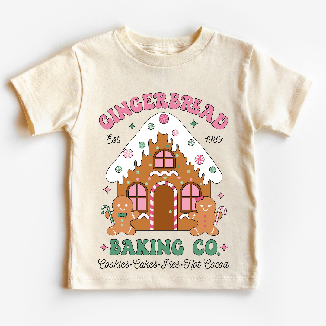 Gingerbread Baking Co. Christmas DTF TRANSFER