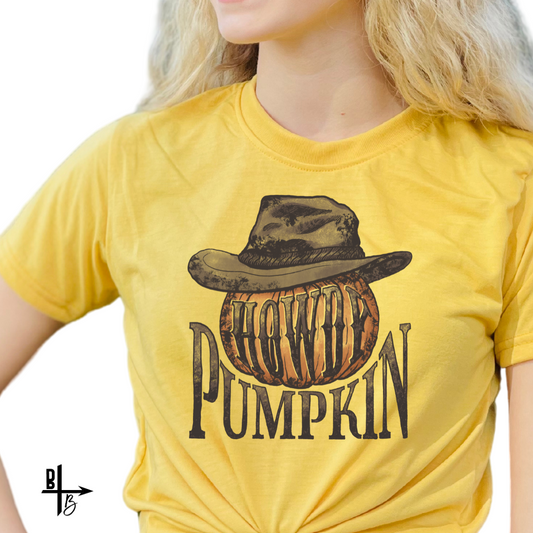 Rustic Cowboy Pumpkin DTF TRANSFER