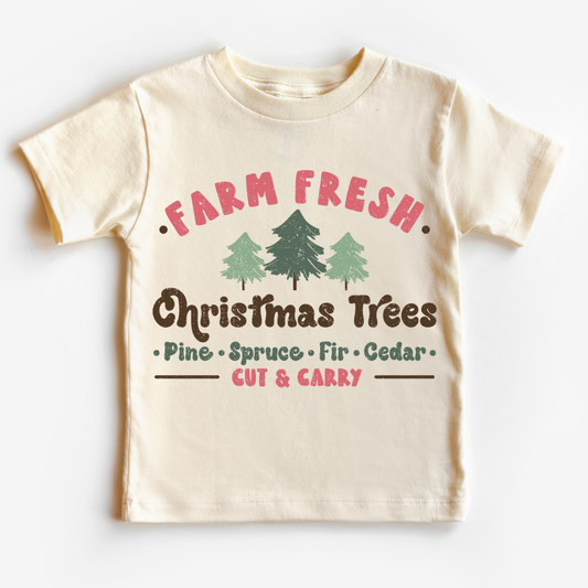 Farm Fresh Christmas Trees Christmas DTF TRANSFER