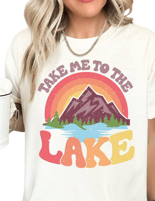 Take Me To The Lake Summer DTF TRANSFER