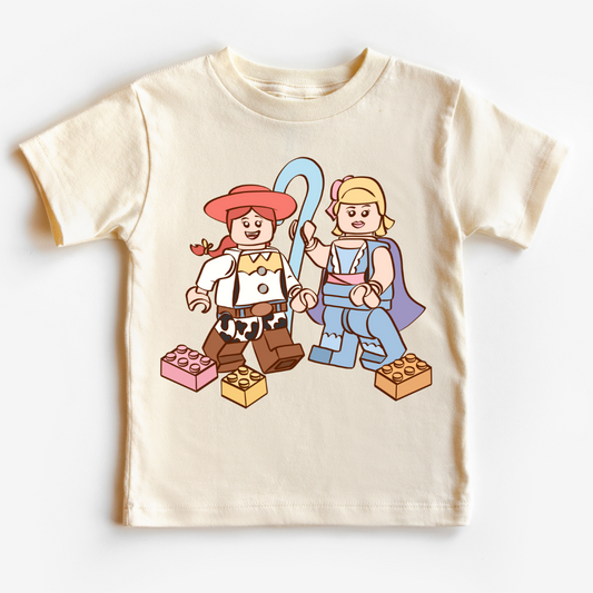 Toy Story Jesse And Bo Peep Legos Disney DTF TRANSFER