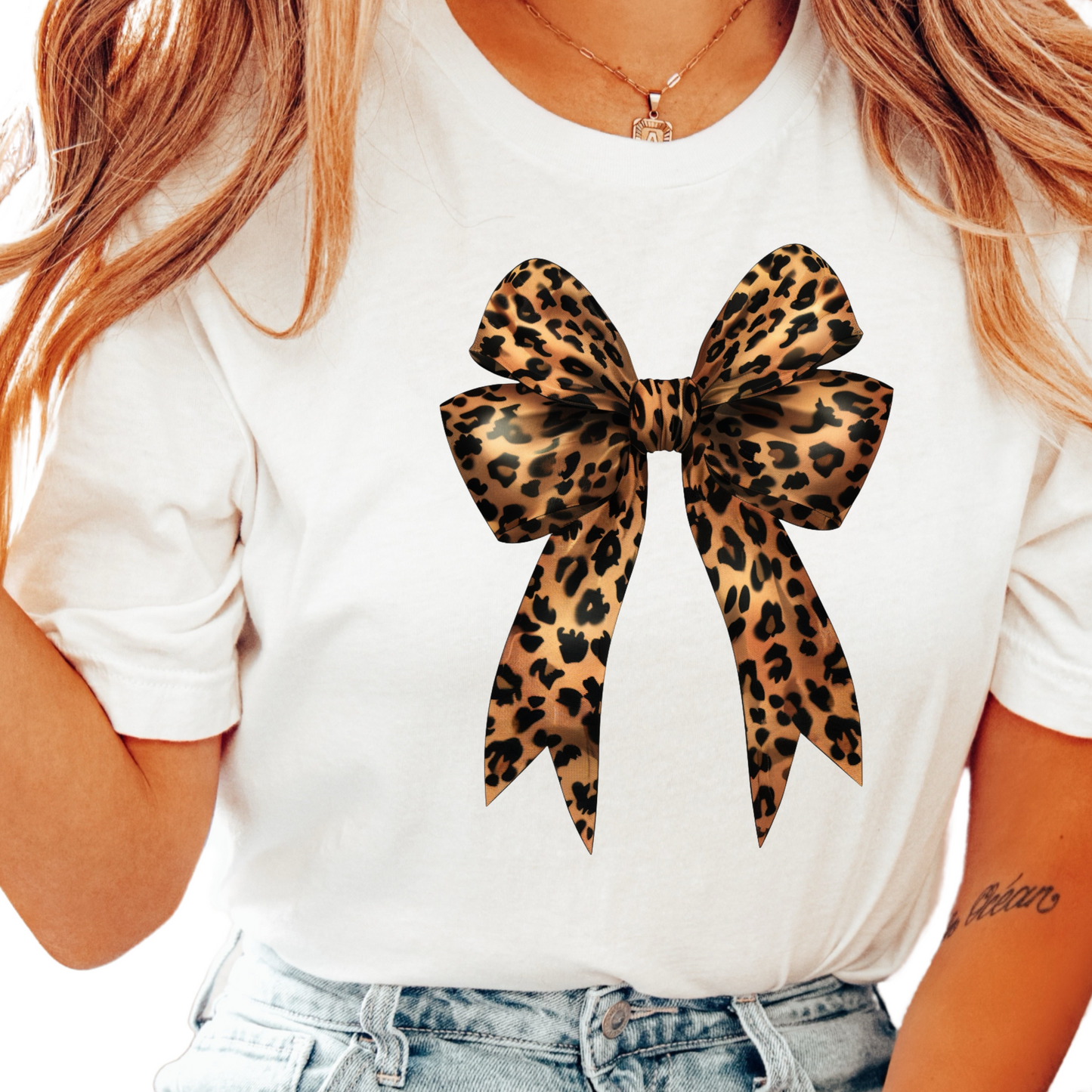 Leopard Bow Coquette DTF TRANSFER