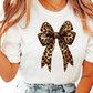 Leopard Bow Coquette DTF TRANSFER