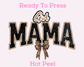 Girl Mama Leopard Bow Mom DTF TRANSFER