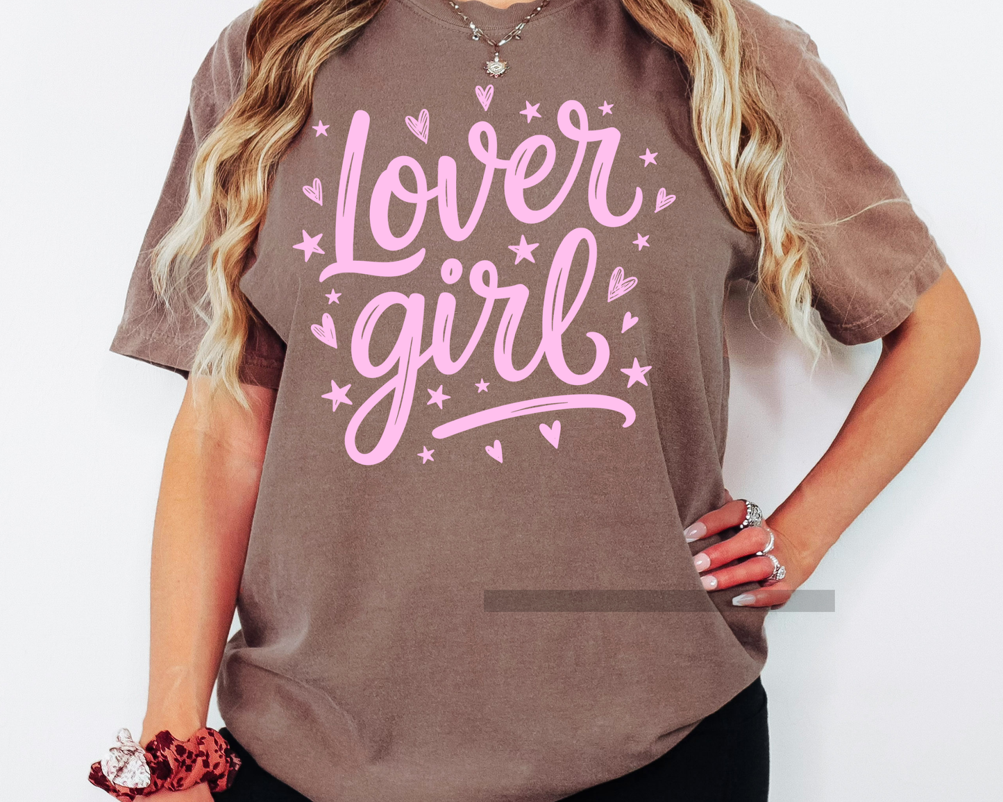 Lover Girl Valentines Day DTF TRANSFER or UV DTF STICKER