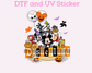 Magical Halloween Fall friends DTF TRANSFER or UV DTF STICKER