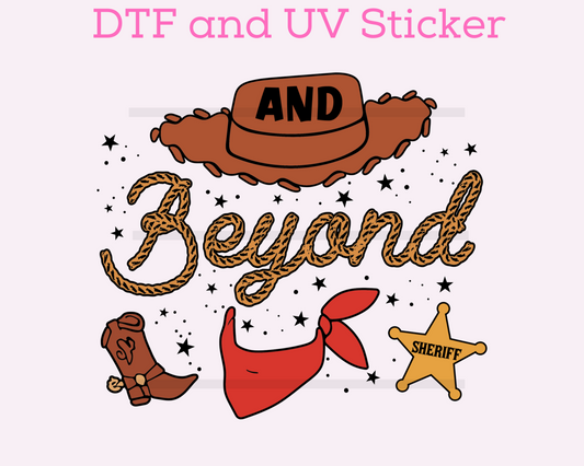 Magical T0y DTF TRANSFER or UV DTF STICKER