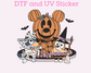 Magical Halloween friends DTF TRANSFER or UV DTF STICKER