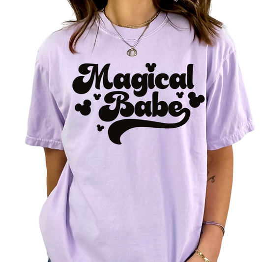 Retro Magical Babe Disney DTF TRANSFER