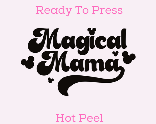 Retro Magical Mama Disney DTF TRANSFER