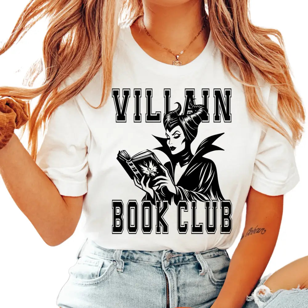 Maleficent Villan Book Club Disney Dtf Transfer