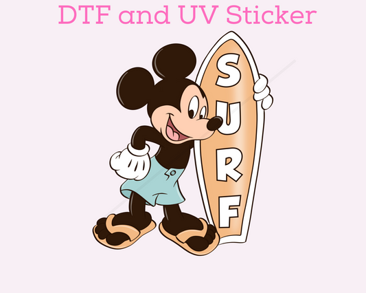 Mickey Surf Summer Disney DTF TRANSFER