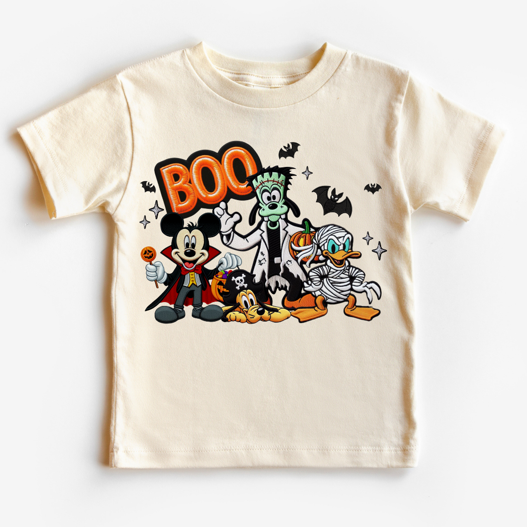 Mickey And Friends Boo Costume Disney Halloween DTF TRANSFER