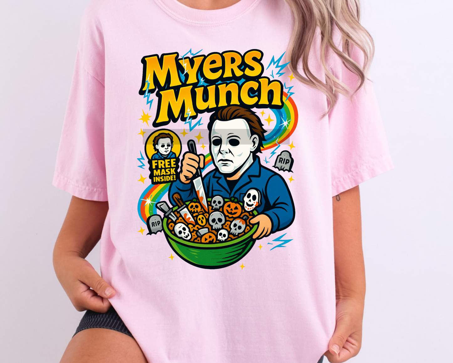 Myers Cereal Halloween DTF TRANSFER or UV DTF STICKER