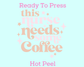 This Nurse Needs Coffee (Pastel) Nurse DTF TRANSFER