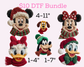 $10 Faux Yarn Magical Friends Christmas DTF Transfer Bundle
