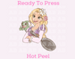 Rapunzel (Frying Pan) Disney Princess DTF TRANSFER