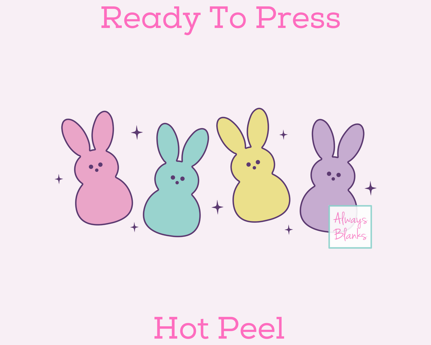 Peep Set (Pastel) Easter DTF TRANSFER