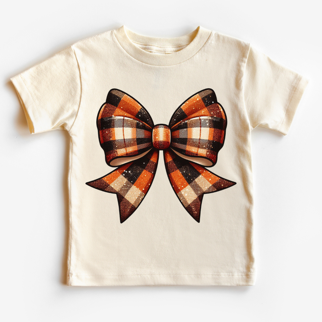 Plaid Coquette Bow Fall DTF TRANSFER