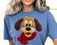 Magical Dog Christmas DTF TRANSFER or UV DTF STICKER