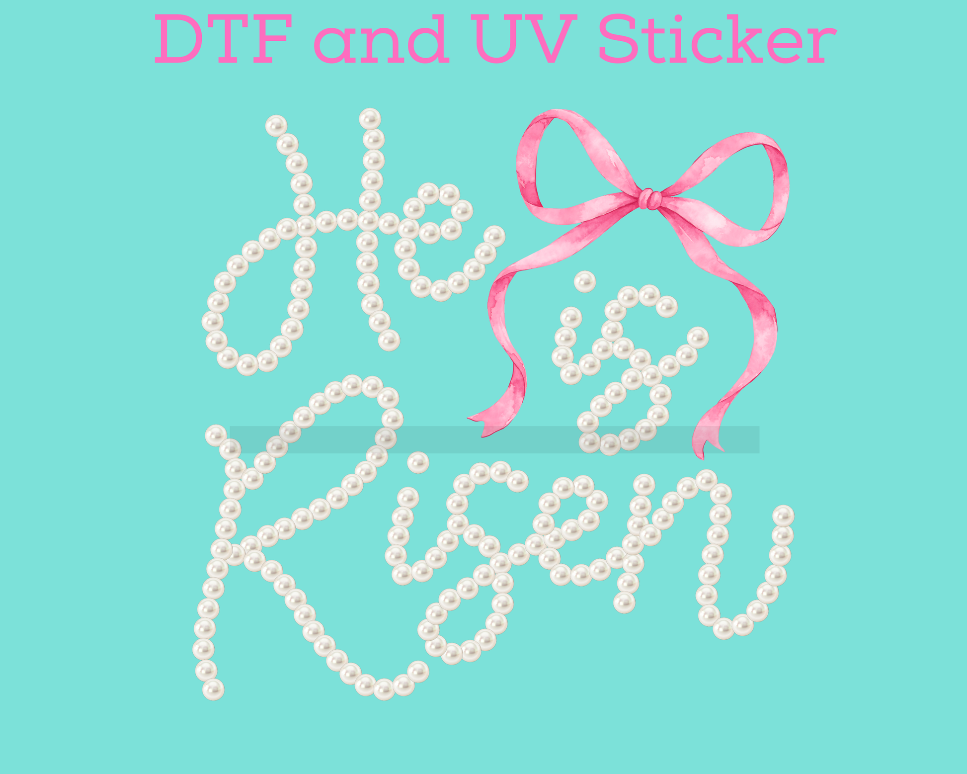 He Is Risen Religious Easter DTF TRANSFER or UV DTF STICKER