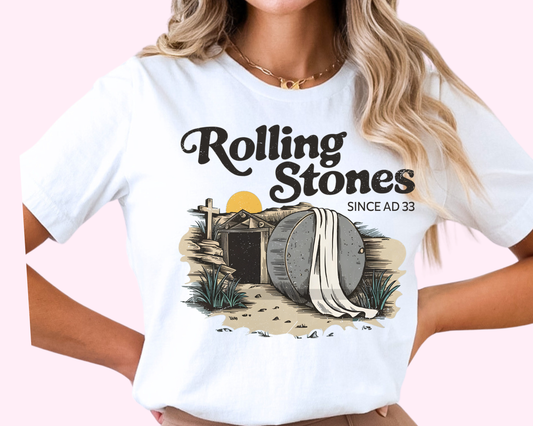 Rolling Stones Religious Easter DTF TRANSFER or UV DTF STICKER