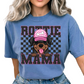 Rottie Mama (Black) Faux Sequins Faux Embroidery Mom DTF TRANSFER