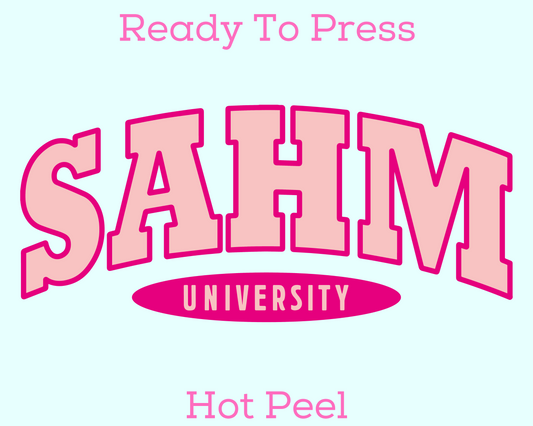 SAHM University Mom DTF TRANSFER