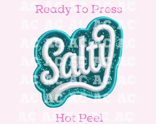 Salty Faux Sequins Trendy Dtf Transfer