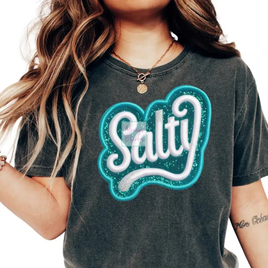 Salty Faux Sequins Trendy Dtf Transfer