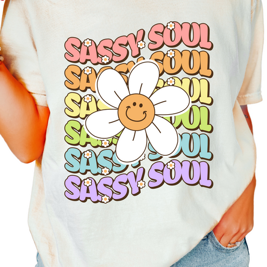 Sassy Soul Spring DTF TRANSFER or UV DTF STICKER