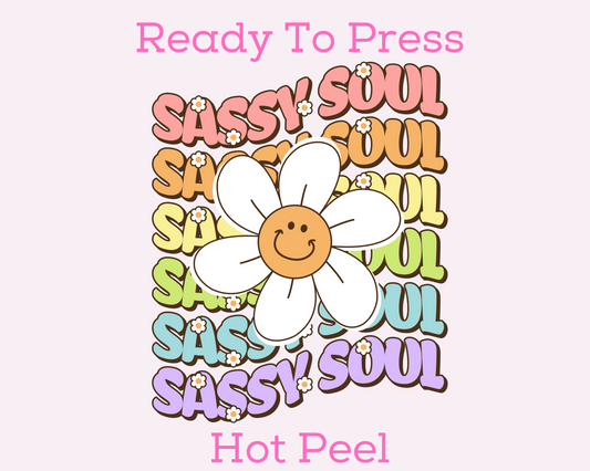 Sassy Soul Spring DTF TRANSFER or UV DTF STICKER
