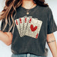 Faux Sequins Playing Cards DTF TRANSFER