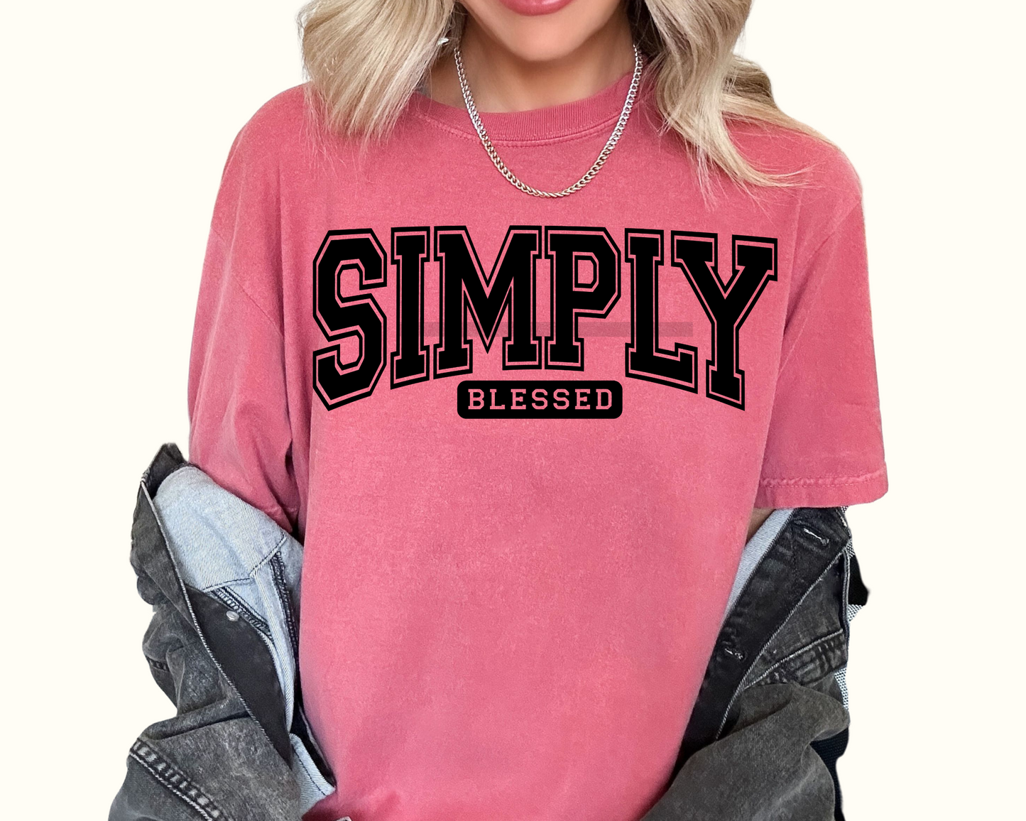 Simply Faith Based Religious DTF TRANSFER or UV DTF STICKER