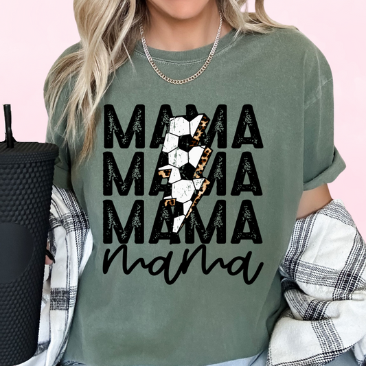 Soccer Mama (Distressed) Soccer Mom DTF TRANSFER