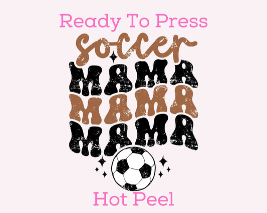 Boho Soccer Mama DTF TRANSFER