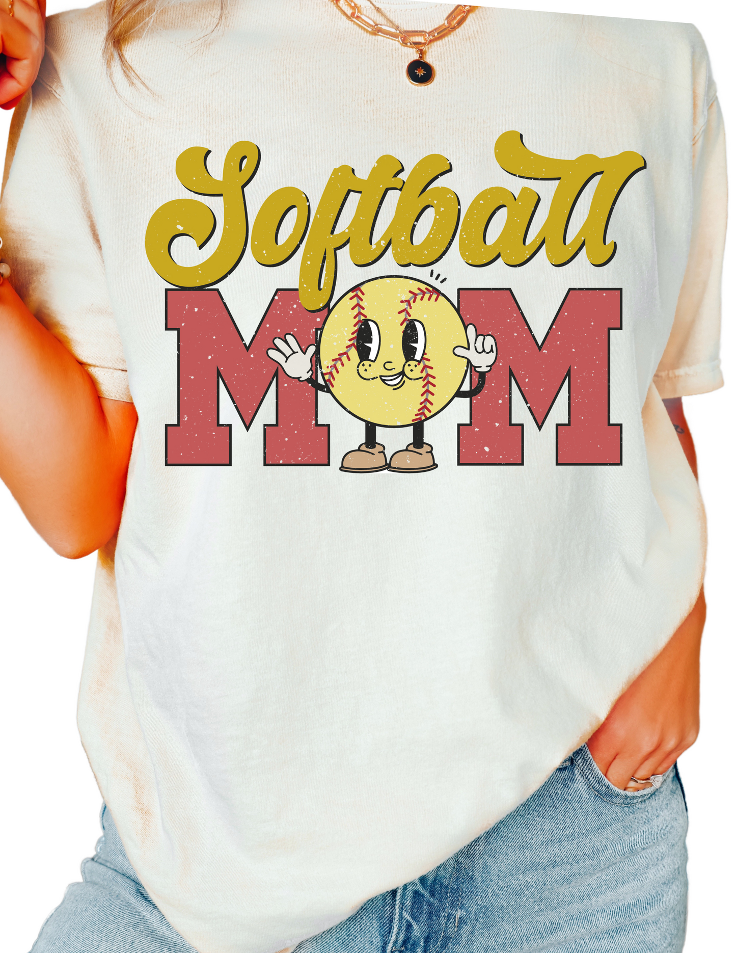 Softball Mom DTF TRANSFER