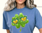 Clover with Glasses St. Patrick's Day DTF TRANSFER  or UV DTF STICKER