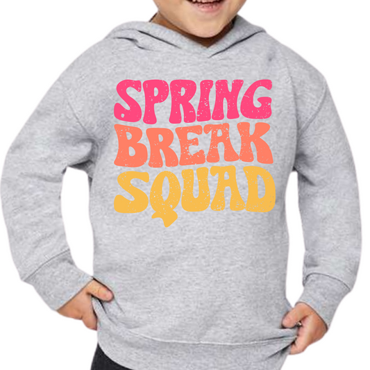 Spring Break Squad DTF TRANSFER or UV DTF STICKER DECAL