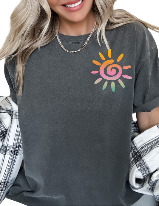 Pocket Sunshine Summer DTF TRANSFER or UV DTF STICKER