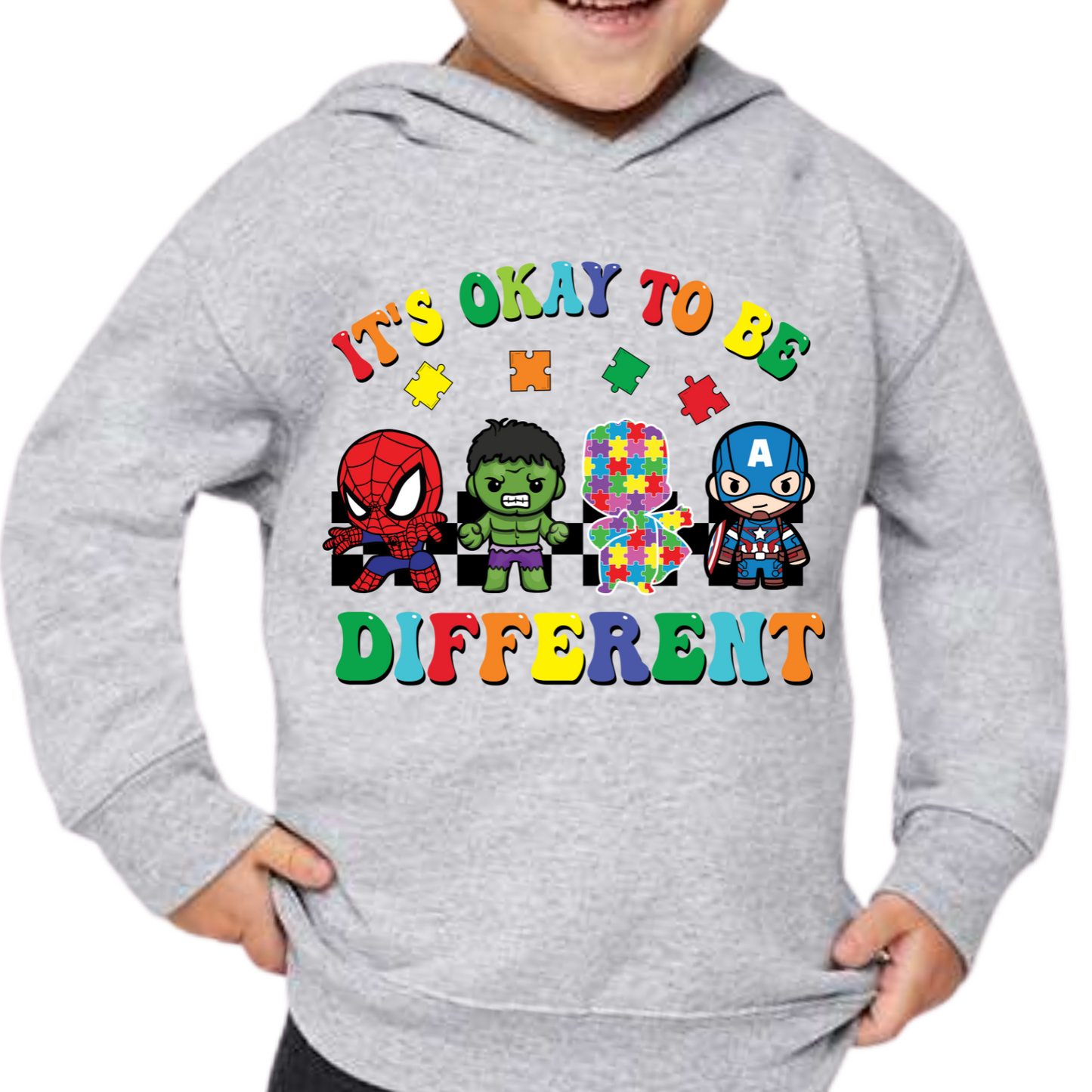 It's Okay to be Different Autism Awareness DTF TRANSFER