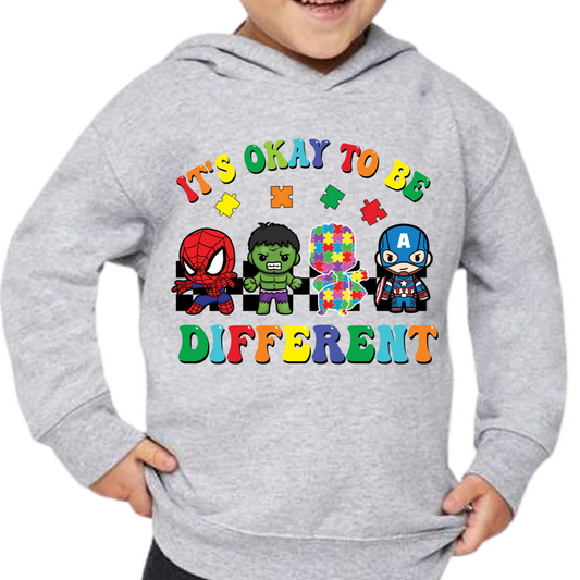 It's Okay to be Different Autism Awareness DTF TRANSFER