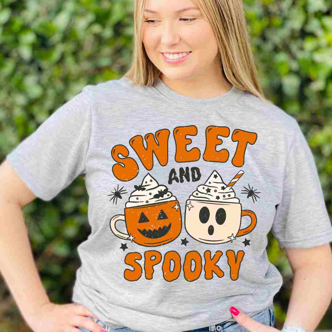 Sweet And Spooky Mugs DTF TRANSFER